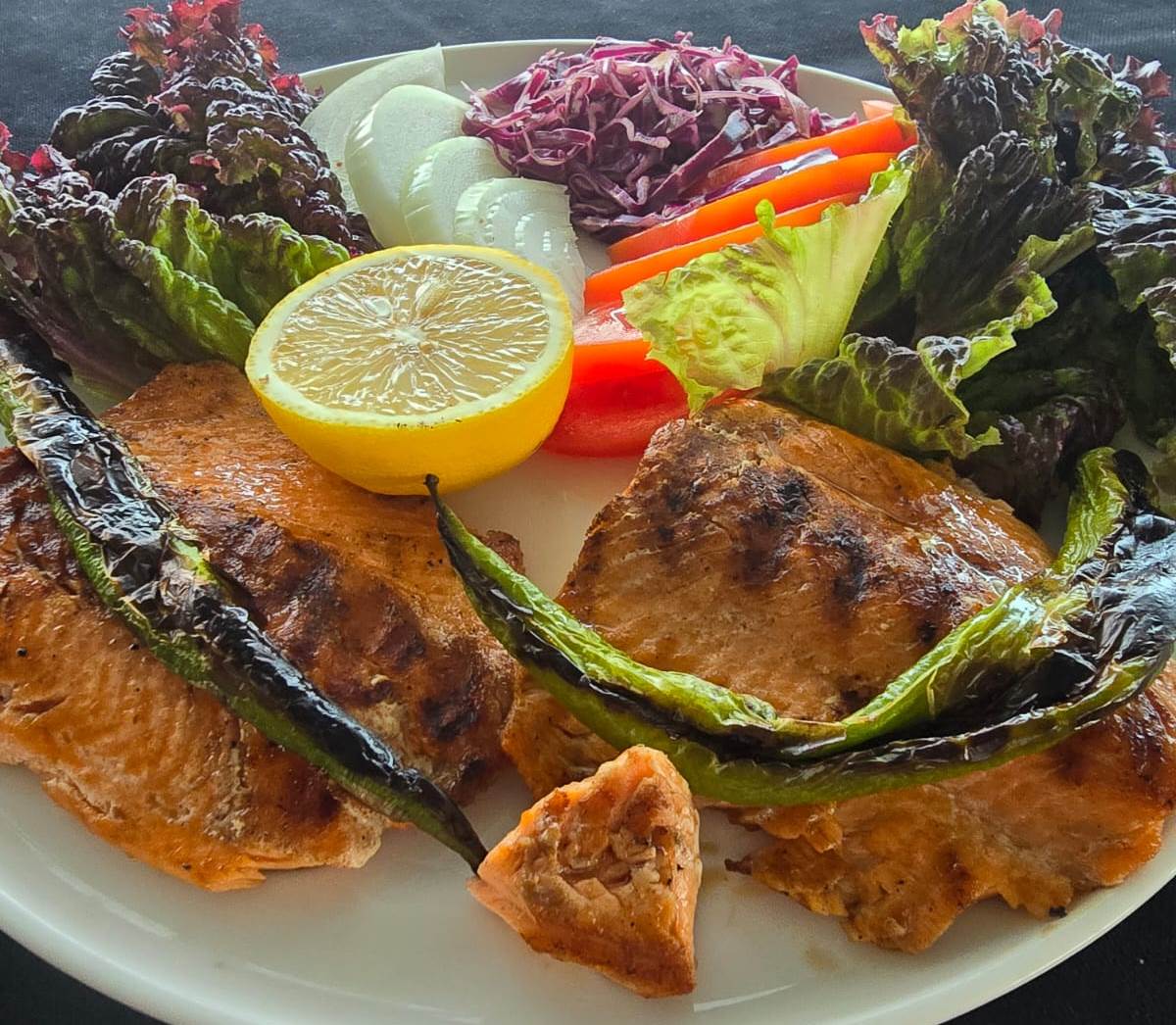Somon Izgara / Buğulama