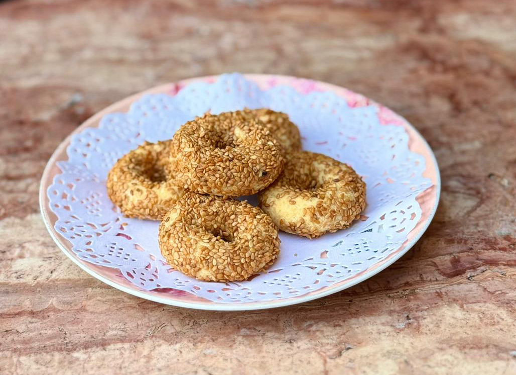 Susamlı Simit Kurabiye